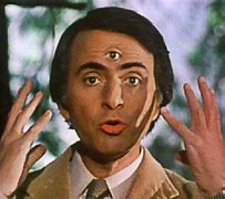 Image result for Carl Sagan Serious