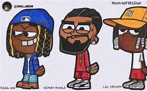 Image result for King Von Drawing Rapper