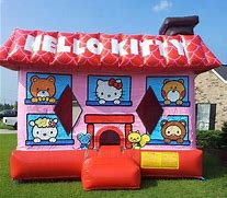 Image result for Hello Kitty Bounce House