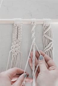 Image result for Basic Macrame Knots