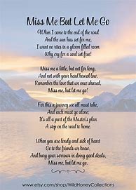 Image result for I Miss You Poem Funeral