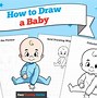 Image result for How to Draw Cartoon Baby