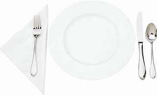 Image result for Plate Cutlery