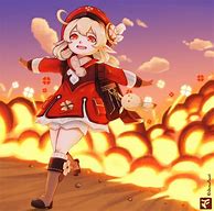 Image result for Genshin Klee Boming Fan Art