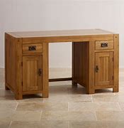 Image result for Oak Computer Desk