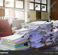 Image result for Pile of Mail On Desk