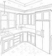 Image result for Sketches of Personalized Kitchen