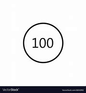 Image result for 100 Circle Icon