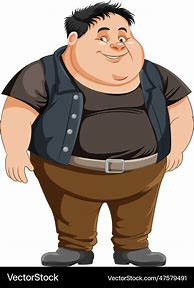 Image result for Fat Guy Cartoon