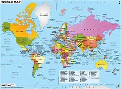 Image result for Detailed World Map Globe