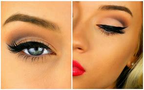 Image result for Hooded Eyes Makeup Before After