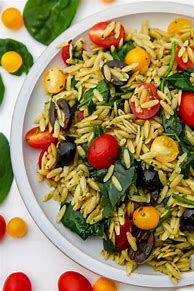 Image result for Orzoand Pesto Salad