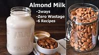 Image result for Recipes with Almond Milk