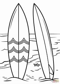 Image result for Surfboard Outline