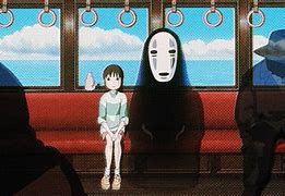 Image result for Spirited Away Chihiro Sitting