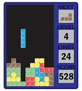 Image result for Tetris Interface