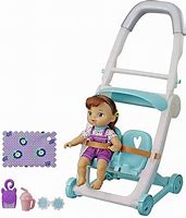 Image result for Baby Alive Stroller Blue Lemon