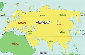 Image result for Eurasia On a Map