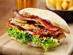 Image result for Cajun Chicken Burger