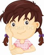 Image result for Girl Portrait Cartoon Half Body