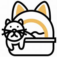 Image result for Cat in a Trash Icon