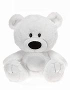 Image result for Sitting White Bear Plush