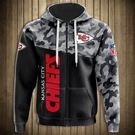 Image result for KC Chiefs Zip Up Hoodie