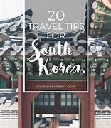 Image result for Korea Travel Tips