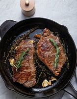 Image result for Skillet Steaks How to Cook