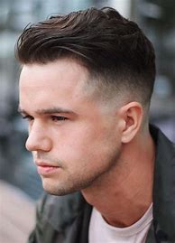 Image result for Best Haircut for Round Face Male