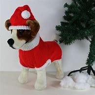 Image result for Plush Aurora Dog with Christmas Hat