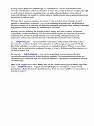 Image result for Anthropology Research Proposal Example