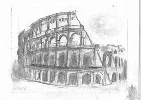 Image result for Coliseum Drawing