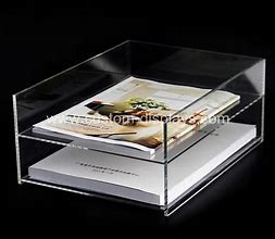 Image result for Acrylic Desktop File Organizer