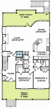 Image result for 2 Bedroom Beach House Plans