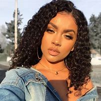 Image result for Natural Curly Hair Wigs