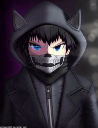 Image result for Emo Anime Boy with Mask