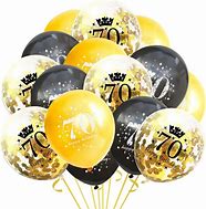 Image result for 70th Birthday Party Balloons