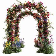 Image result for Flower Arch Transparent