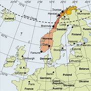 Image result for Europe Map Arctic Circle