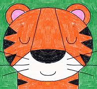 Image result for Easy Draw Tiger