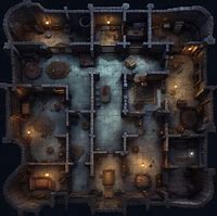 Image result for Dnd Castle Wall Battle Map