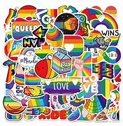 Image result for Pride Makeup Stickers