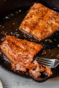 Image result for Pan Fried Salmon Teriyaki