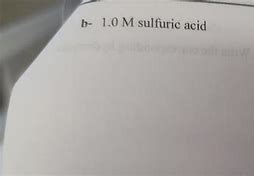 Image result for Sulfuric Acid pH Scale