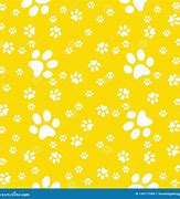 Image result for Yellow and Black Paw Print