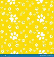 Image result for Yellow Flaming Paw Print