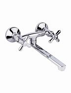 Image result for Wall Mount Twin Faucet Sink