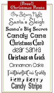 Image result for Best Christmas Fonts