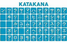 Image result for Katakana Text